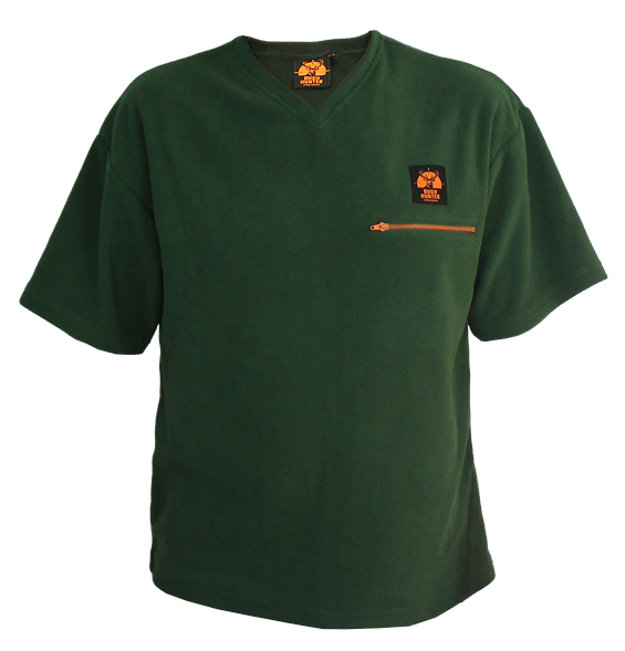 Bush Hunter Fleece Tee - Zip Pocket