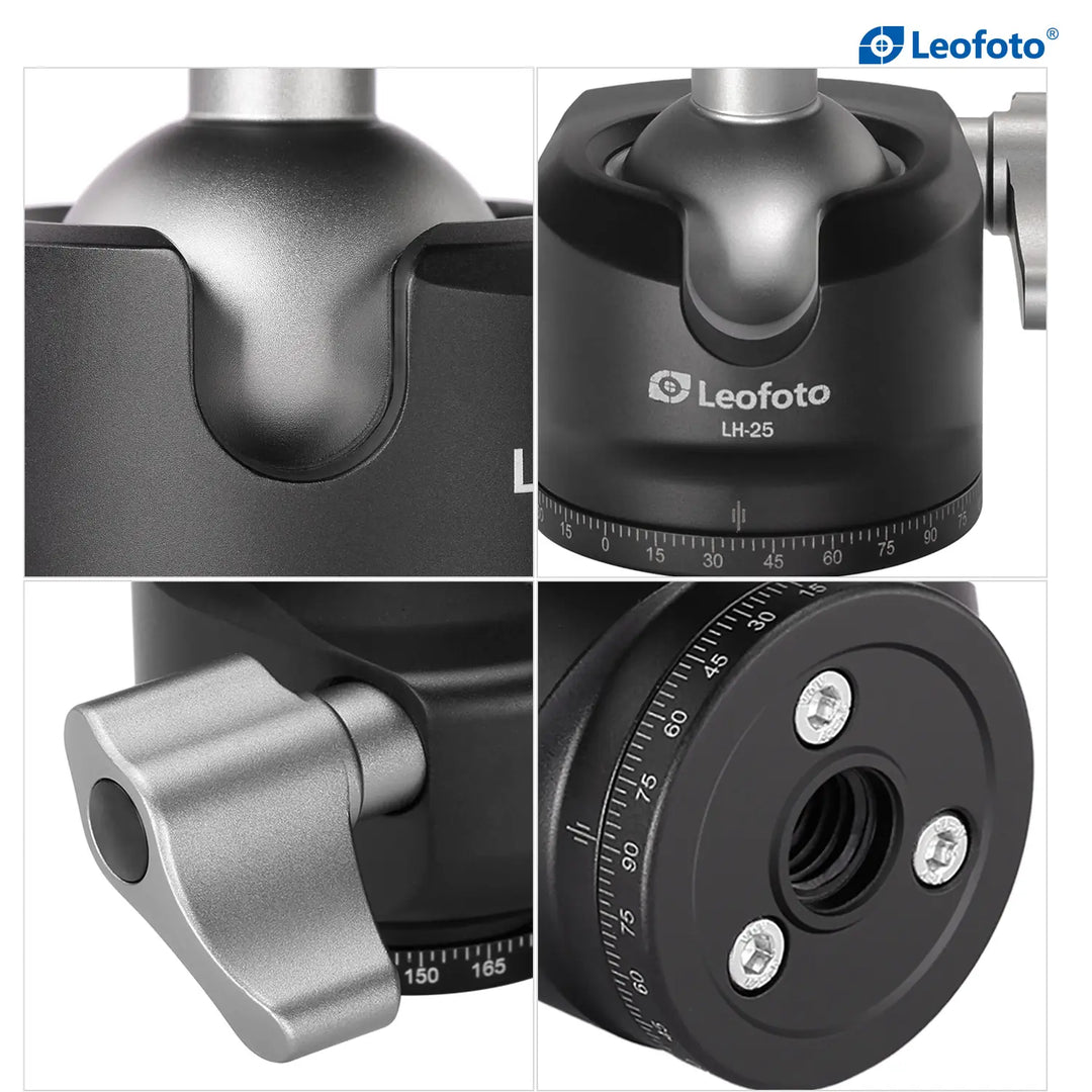 Leofoto Carbon Tripod LS-224C with LH-25 Ballhead