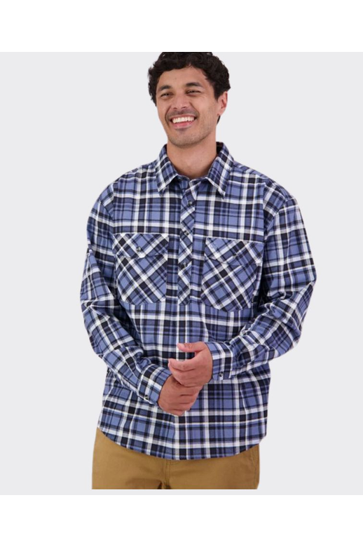 Swanndri Egmont Shirt - HALF BUTTON