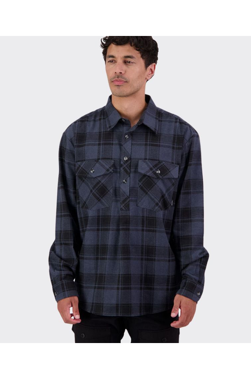 Swanndri Egmont Shirt - HALF BUTTON