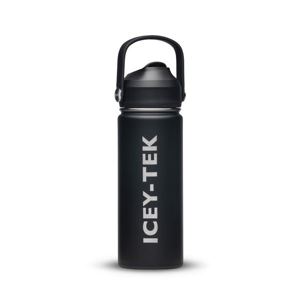 Icey-Tek Insulated Bottle with Straw Lid 530ml