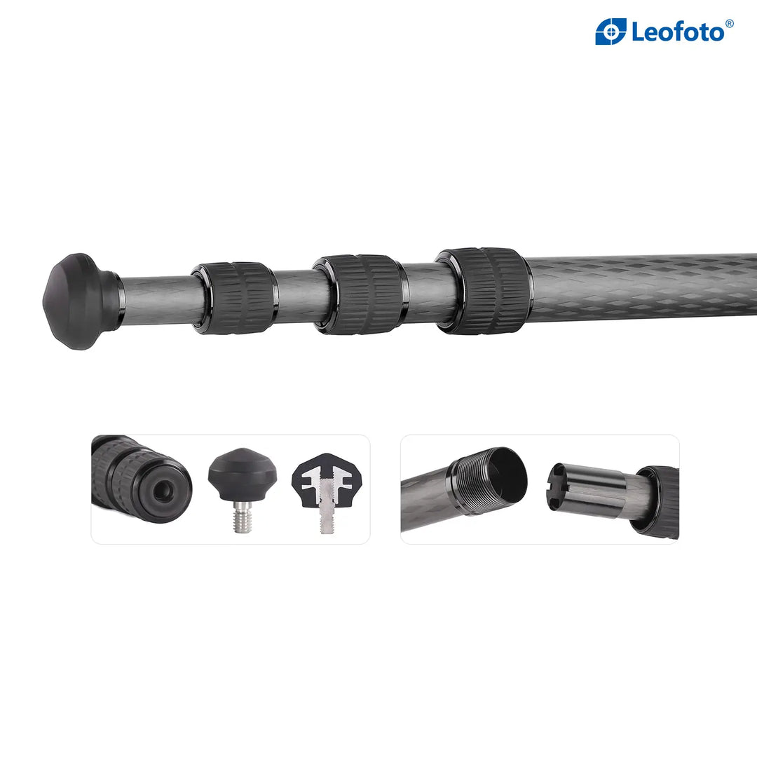Leofoto Carbon Tripod LS-224C with LH-25 Ballhead