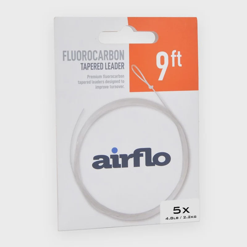 Airflo Fluorocarbon 9ft Tapered Leader