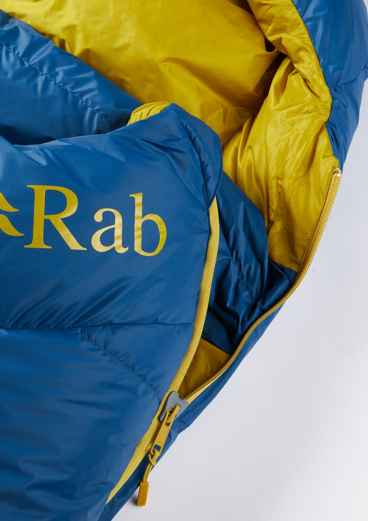 RAB Ascent Pro 600 Ink Left Zip Sleeping Bag