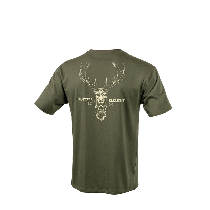 Hunters Element Alpha Stag Tee - Mens