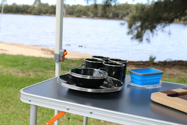 Wildtrak Premium Enamel Dinner Set (12pc)