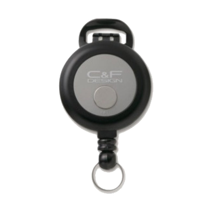C&F Fly Fishing Pin on Reel With Fly Catcher - Black