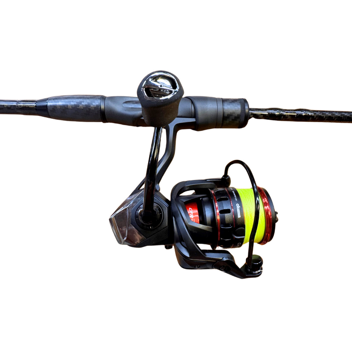 Okuma Softbait Spin MC Nano 2pc Rod (7'6 4-8kg) with Ceymar HD 2500 Reel (W/BRAID)