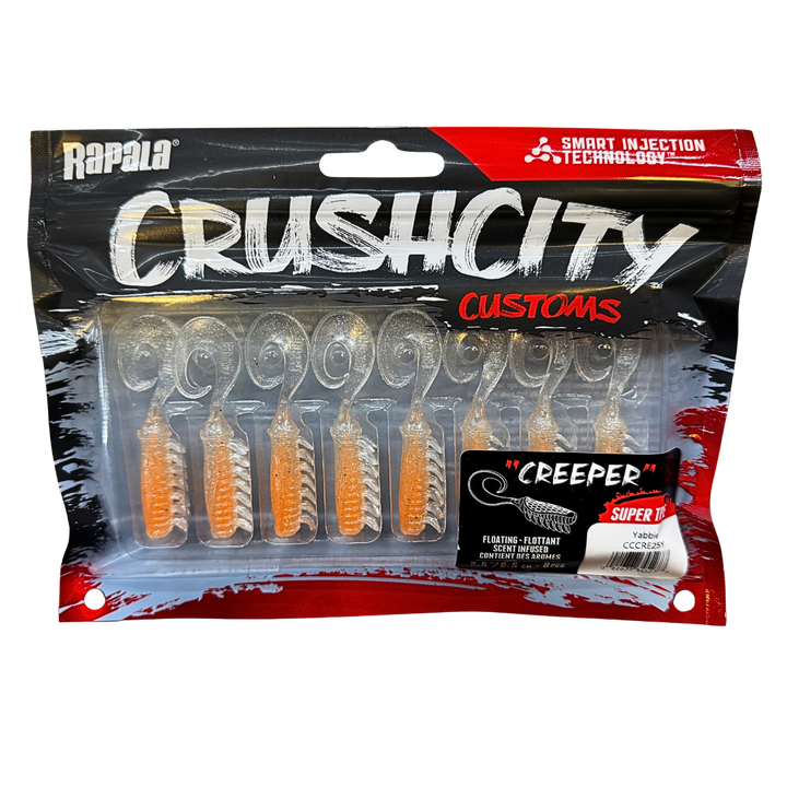 Rapala CrushCity Creeper 2.5" Softbait (8pk)