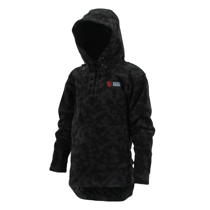 Stoney Creek Kids Fleece Lace Up Hoodie - Urban Camo