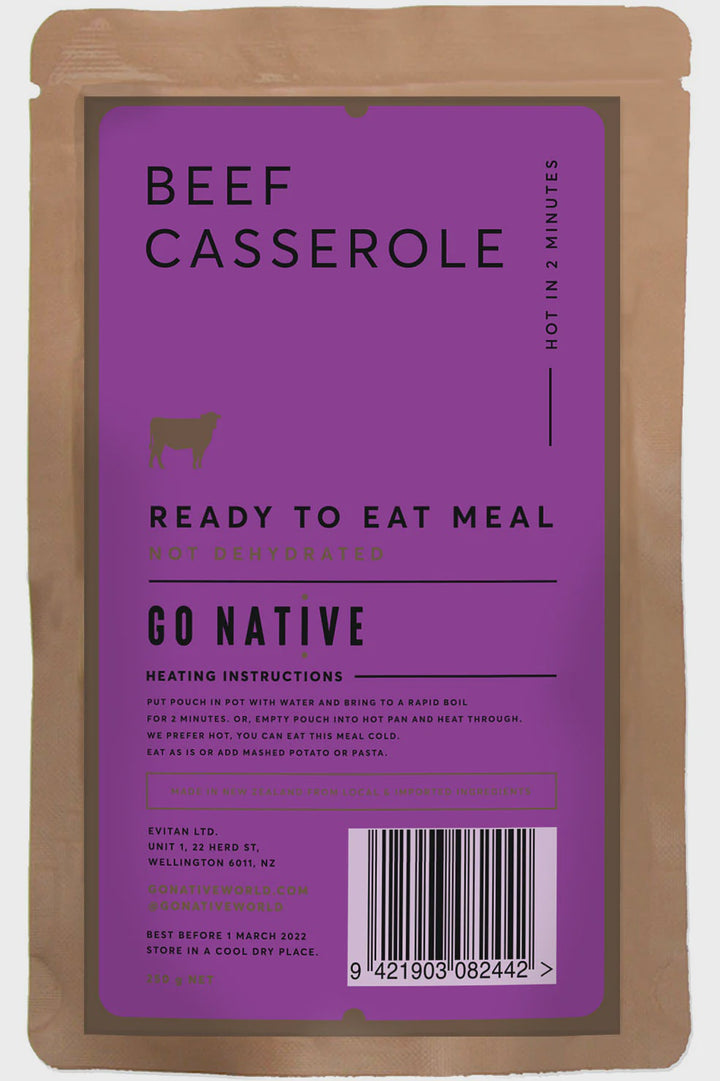 Go Native Meals - Beef Casserole