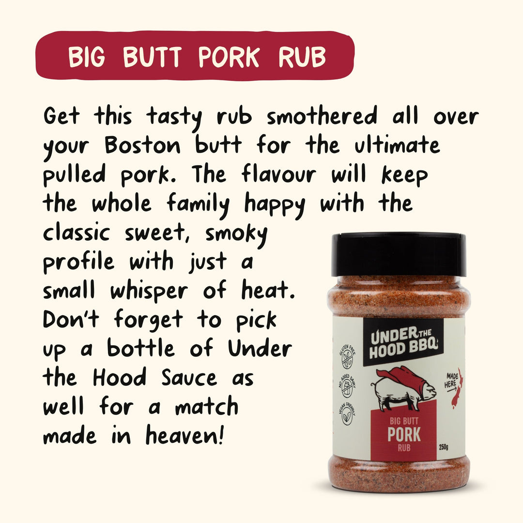 Under The Hood Big Butt Pork Rub