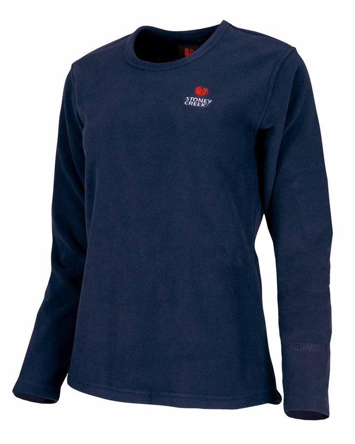 Stoney Creek Womens Long Sleeve Bush Tee - Navy