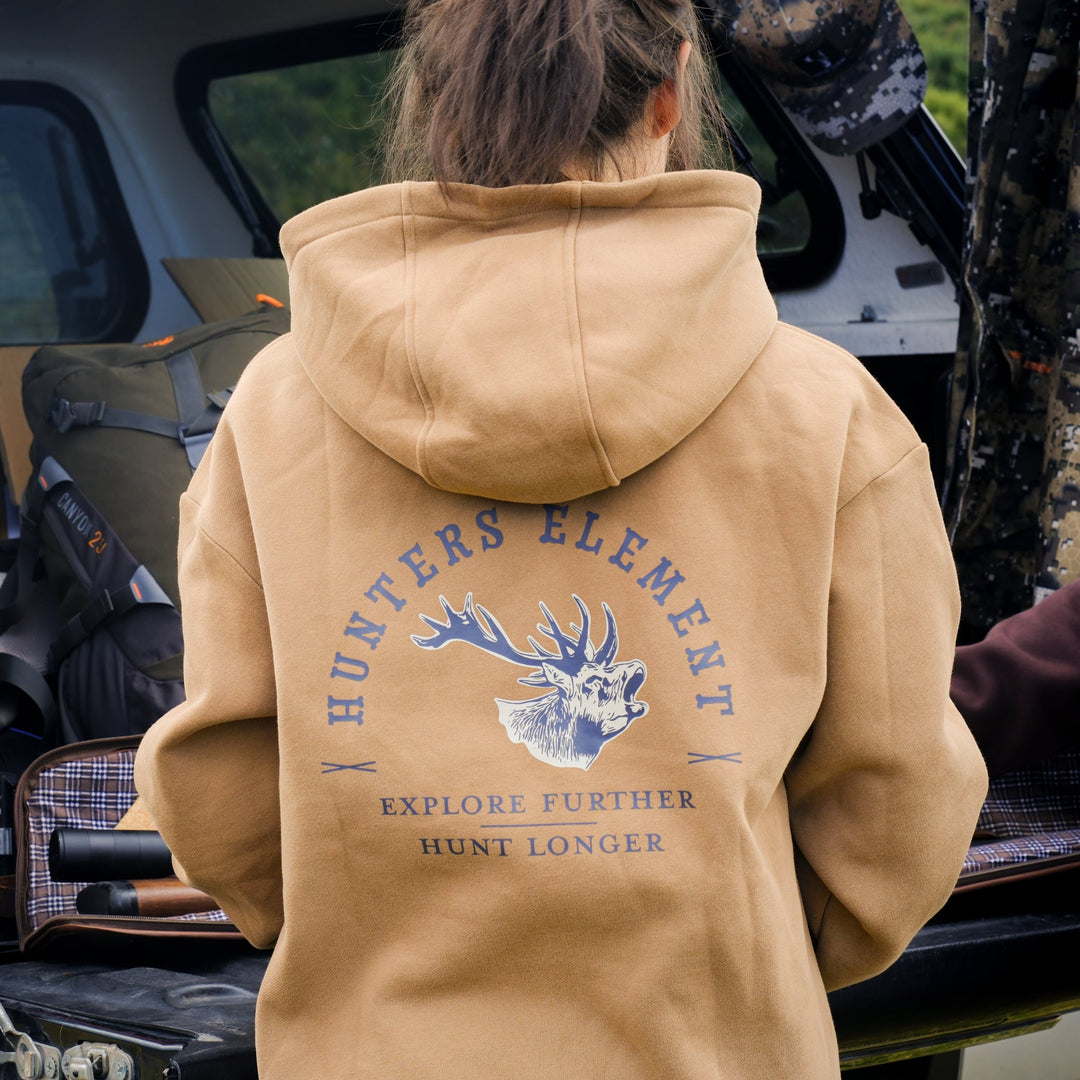 Hunters Element Womens Roaring Stag Hoodie