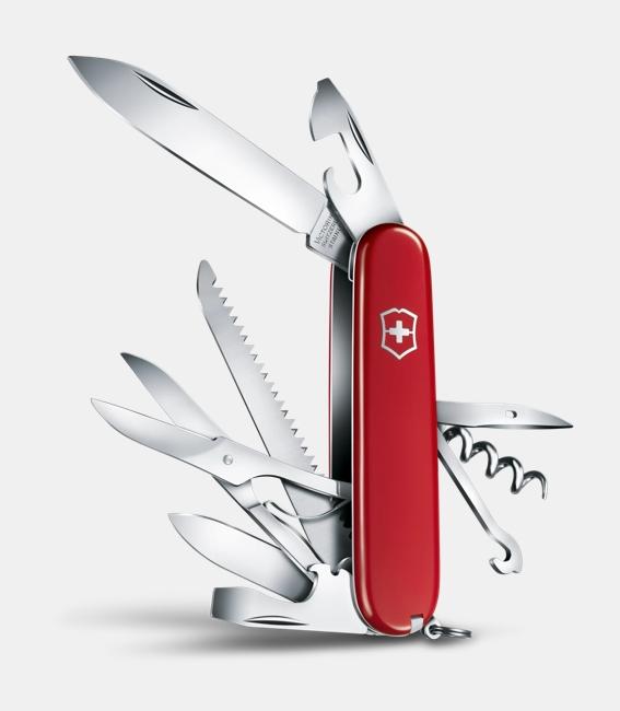 Victorinox Huntsman Swiss Army Knife - Classic Red