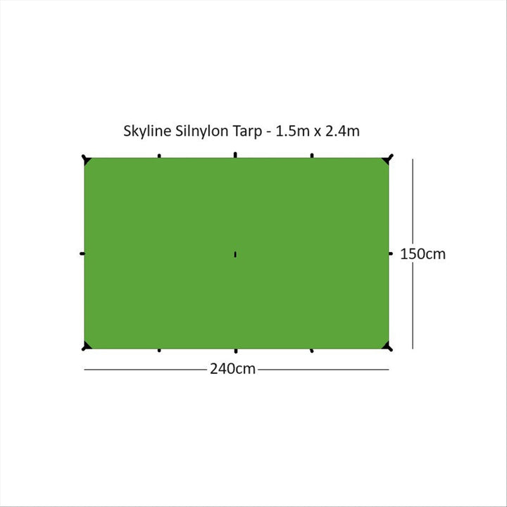 Orson Ultralight Tarp Skyline 1.5m x 2.4m