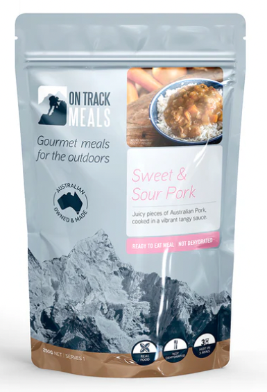 On Track Ready-to-Eat Meal - SWEET & SOUR PORK