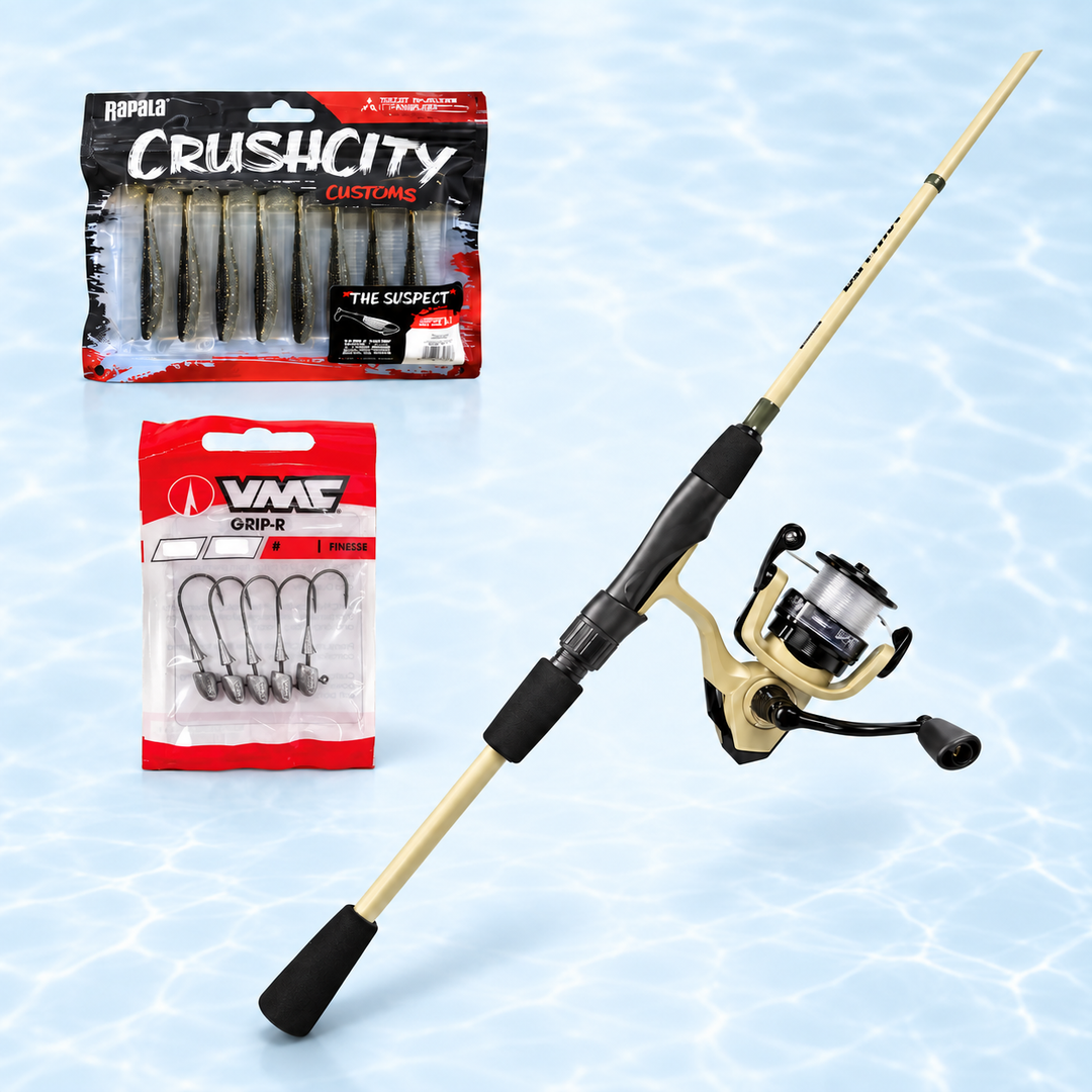 Softbait Step-Up Combo - $120