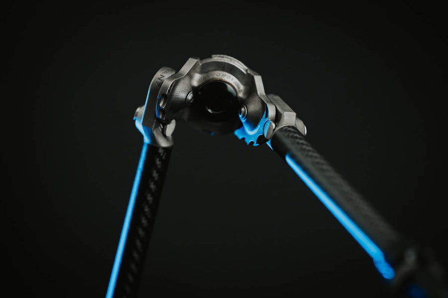 Backlanz Carbon Bipod w/Universal Mounting Bracket