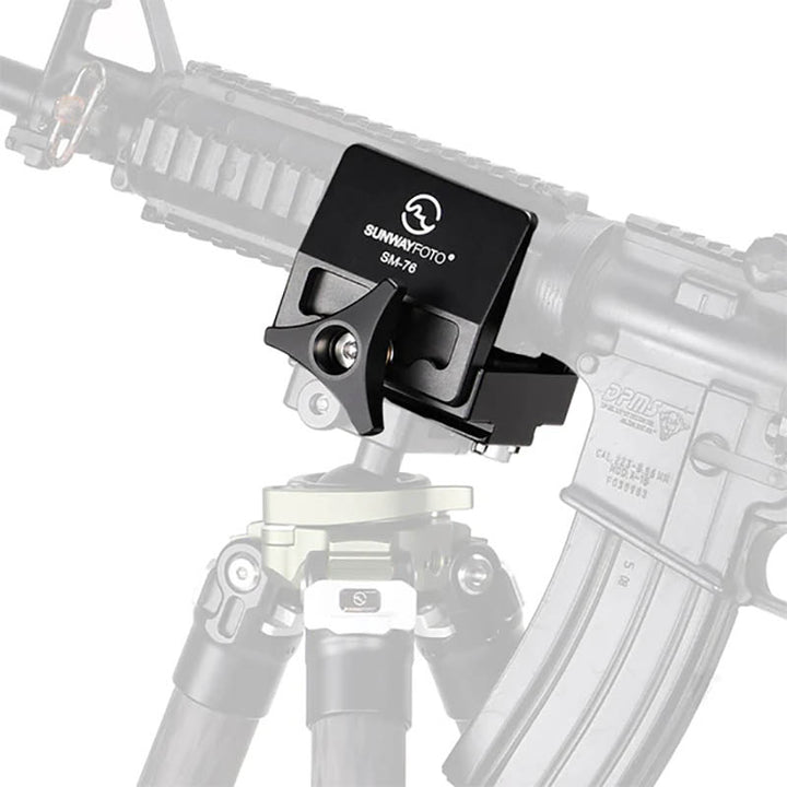Sunwayfoto Rifle Saddle Mount Adapter for Arca