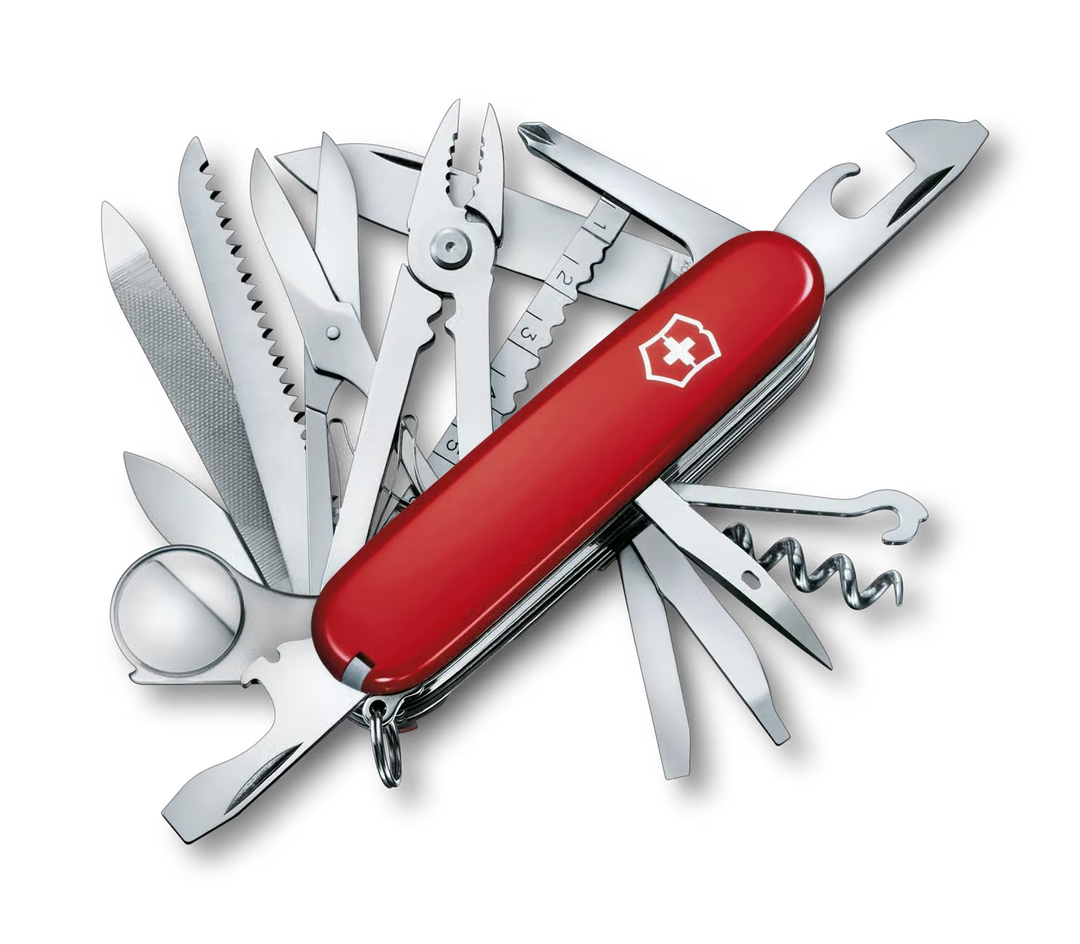 Victorinox Swiss Champ Swiss Army Knife - Classic Red