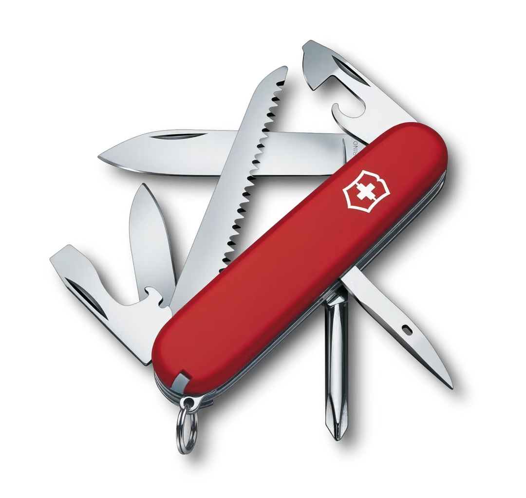 Victorinox Hiker Swiss Army Knife - Classic Red