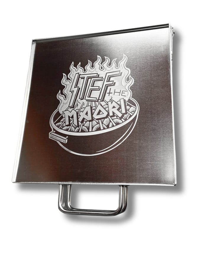 STEF THE MAORI - Ahi Fold - Stainless Steel Fold-Out BBQ