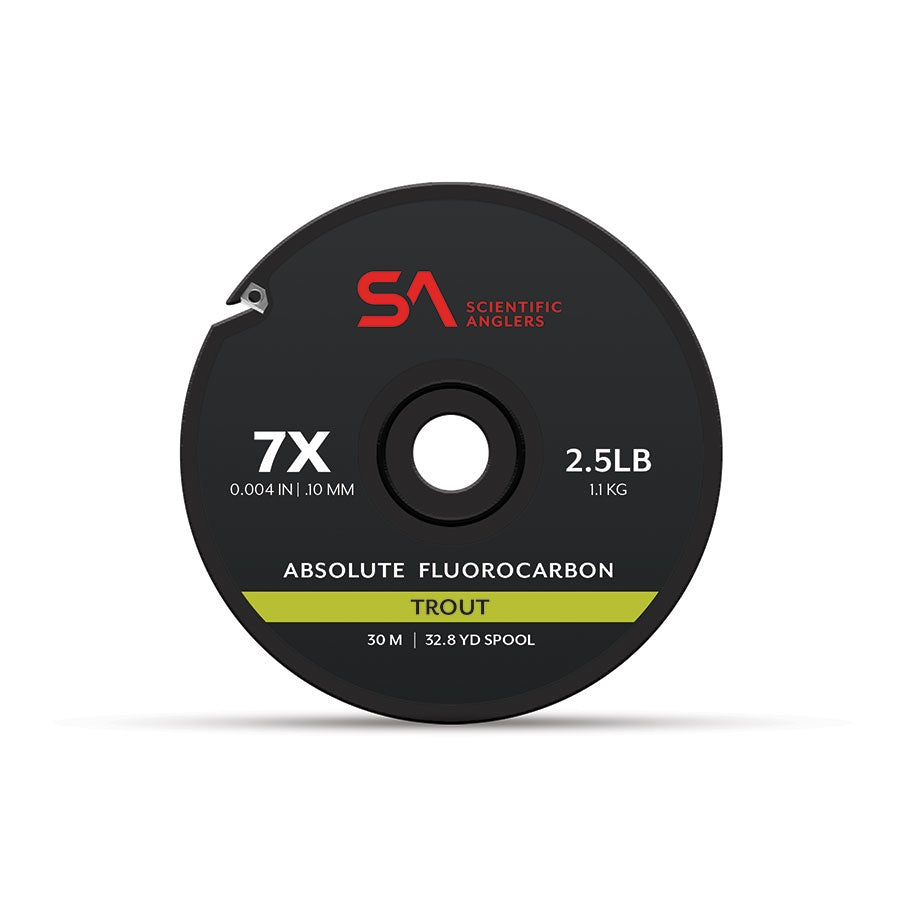Scientific Anglers Absolute Fluorocarbon Tippet Trout (30m)