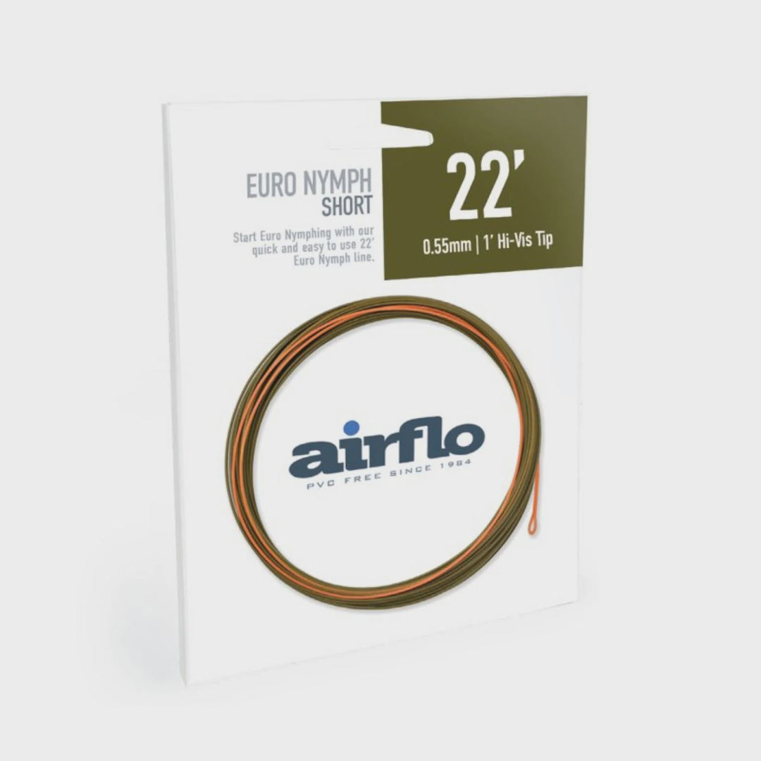 Airflo Euro Nymph Short 22 - Hi Vis Tip Fly Fishing Line