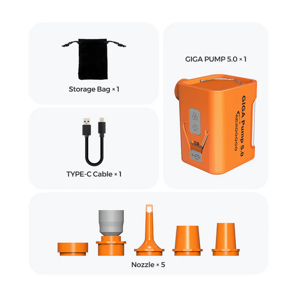 Aerogogo GIGA Portable Pump 5.0