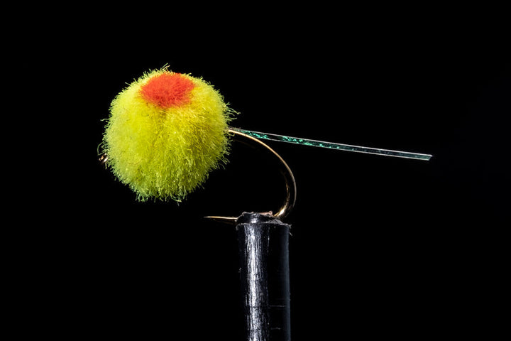 Manic Fly - Flashtail Glo Bug  (1/2 DOZEN)