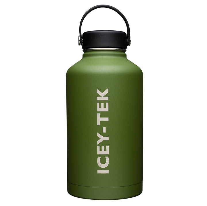 Icey-Tek Insulated Drink Bottle with Chug Lid 1.9L