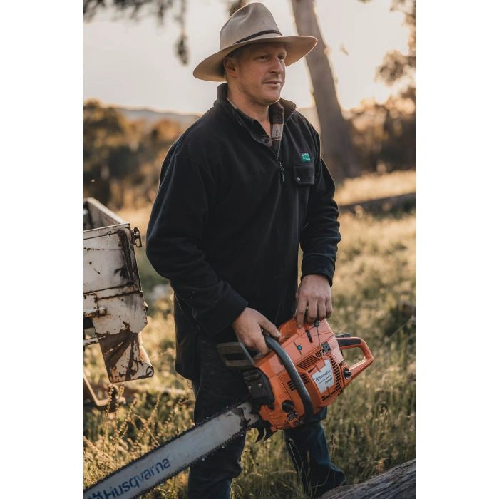 Ridgeline Premium Zip Bush Shirt