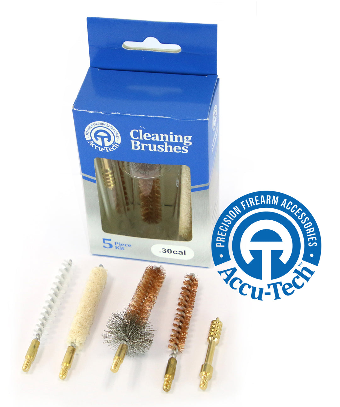 Accu-tech Cleaning Brush Kit 5 Piece: Select Caliber
