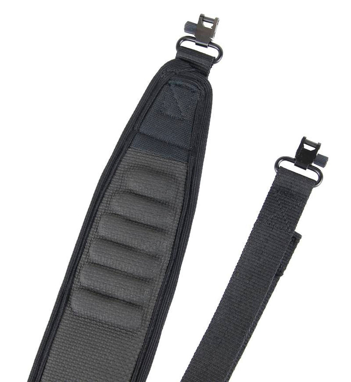 Manitoba Deluxe Rifle Sling Wide: Black