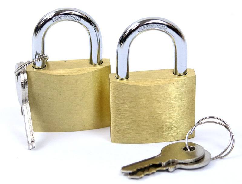 Outdoor Outfitters Padlocks - Twin Pack