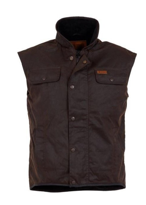 Outback Oilskin Sleeveless Vest