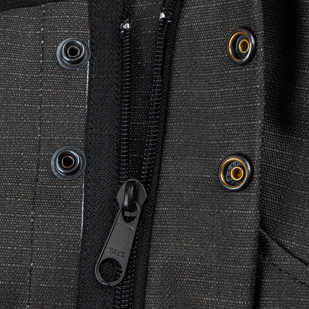 Stoney Creek Black Shield Canvas Chaps