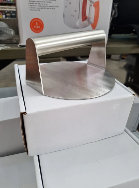 Stainless Steel Burger Press