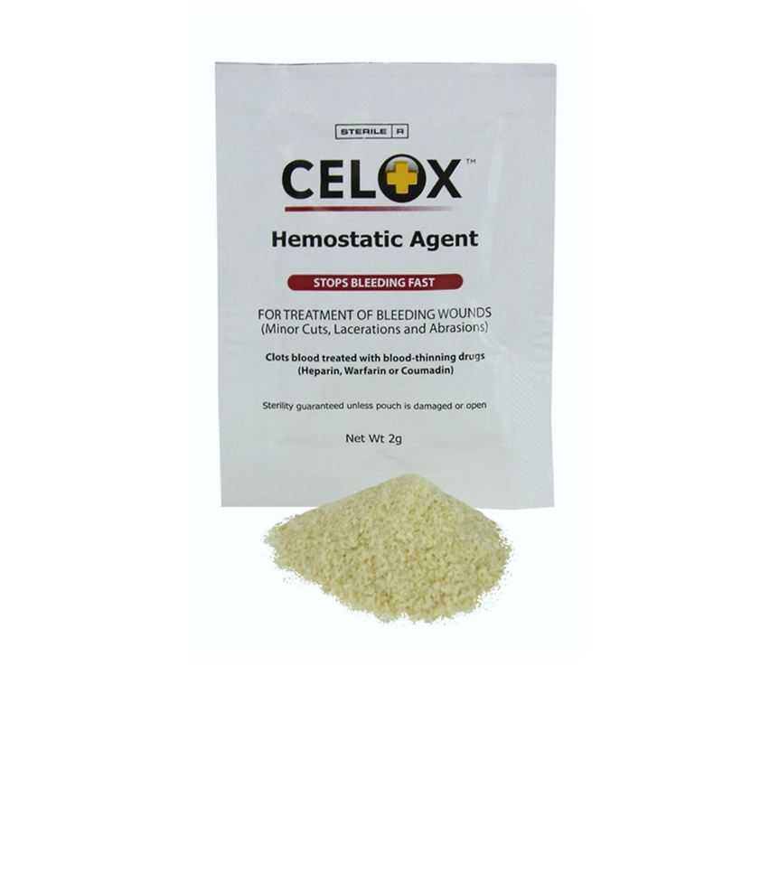 Celox Hemostatic Agent