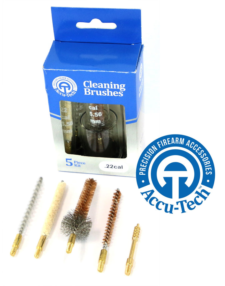 Accu-tech Cleaning Brush Kit 5 Piece: Select Caliber