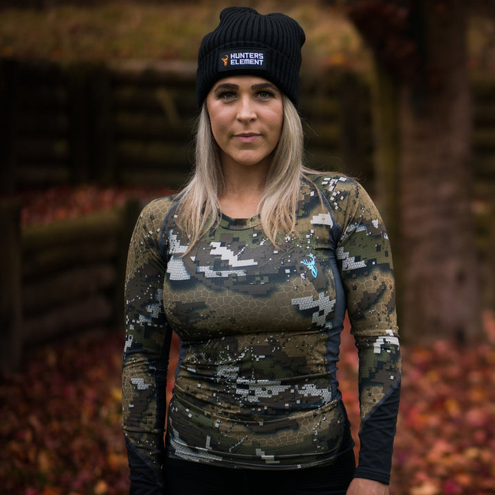 Hunters Element Womens Core Top - Desolve Veil
