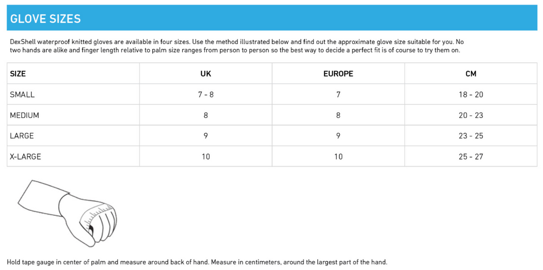 DexShell StretchFit Waterproof Gloves