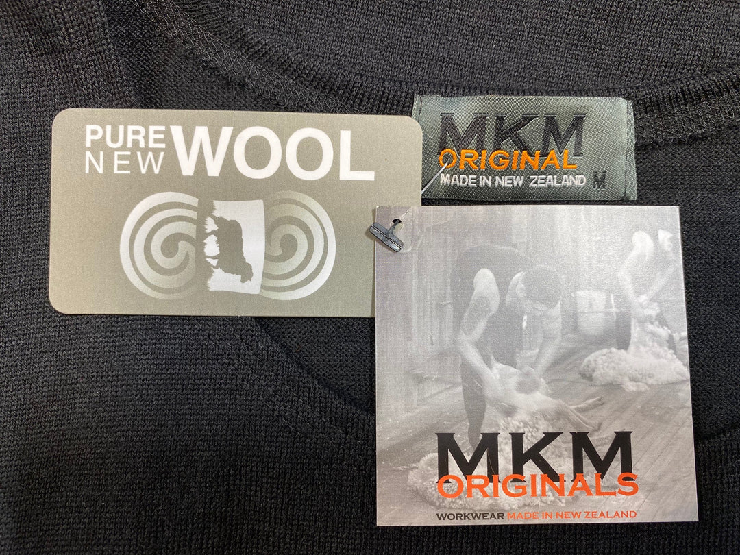 MKM Pure Wool Shearer Singlet WS812