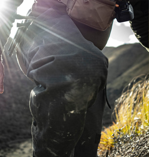 Stoney Creek Black Shield Canvas Chaps