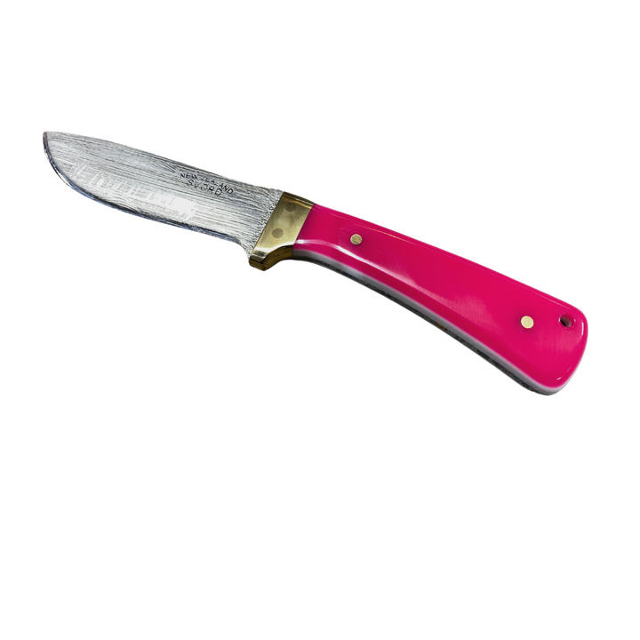 Svord 370BB Drop Point Deluxe 4 3/4" Pink