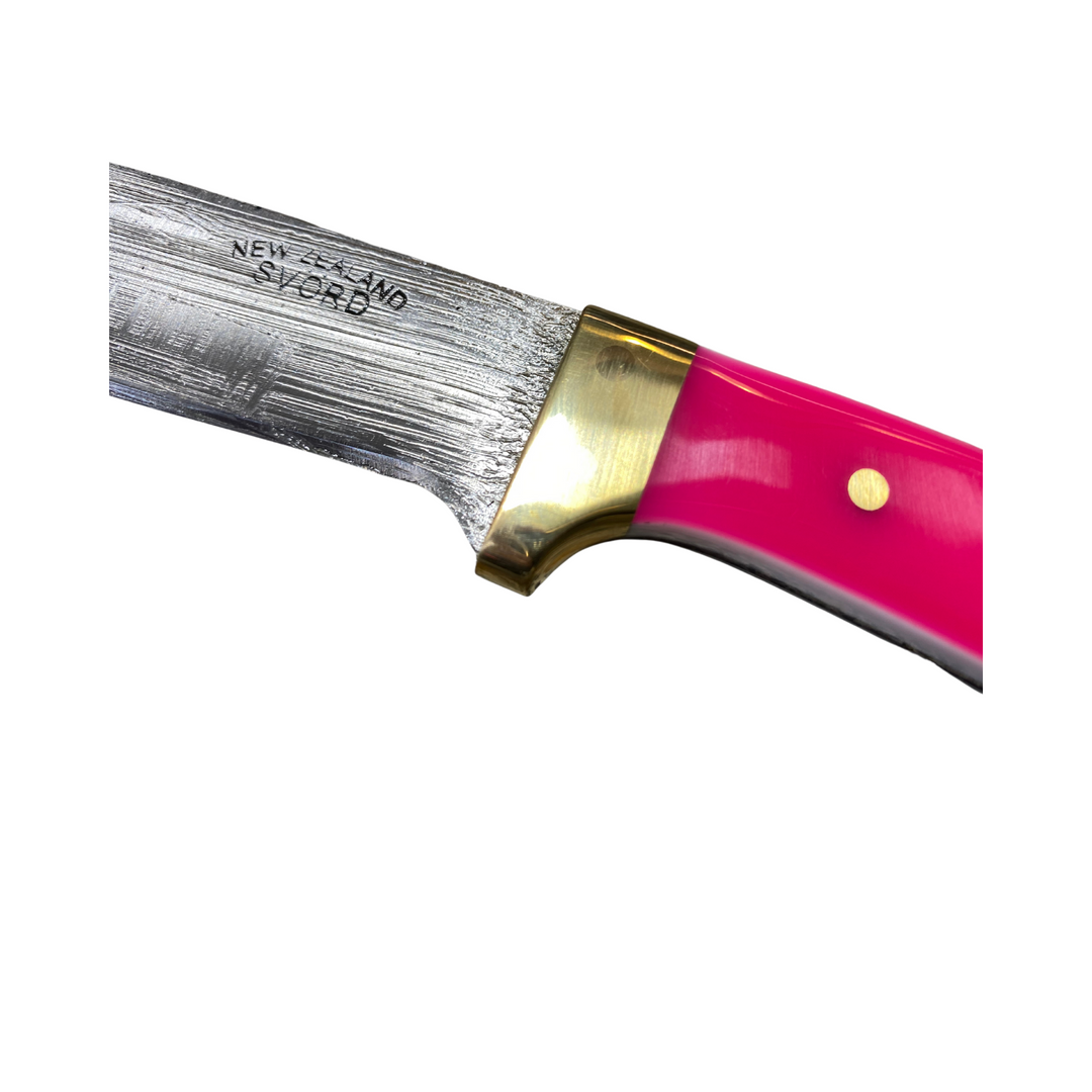 Svord 370BB Drop Point Deluxe 4 3/4" Pink
