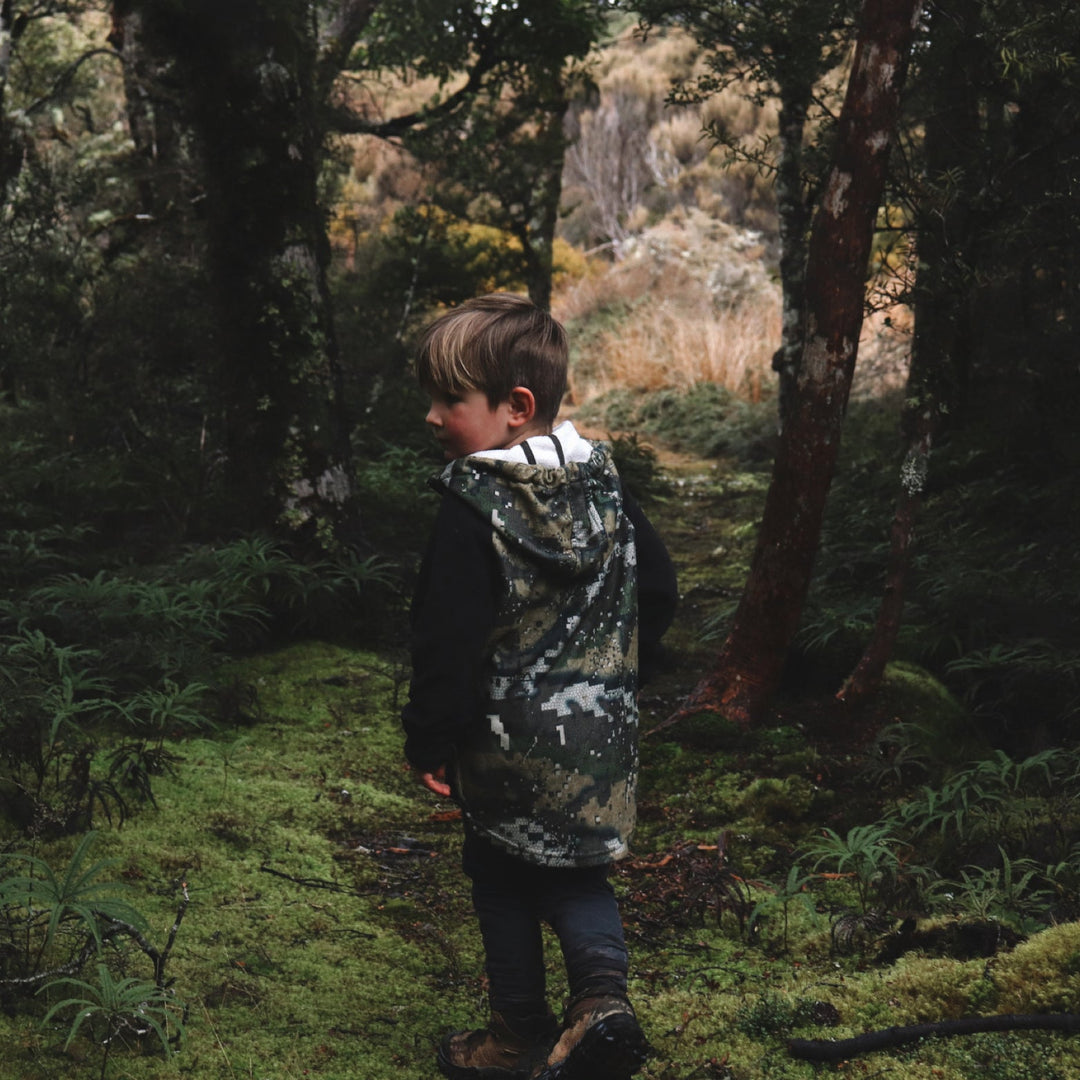 Hunters Element Kids Whakarapu Long Sleeve Hoodie