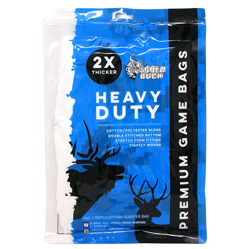Koola Buck 5-Pack Reusable Hunting Game/Meat Bags Large Deer/Antelope Quarter Bags Reusable, Breathable & Stretchable | Vacuum Sealed For Easy Carry - View #10