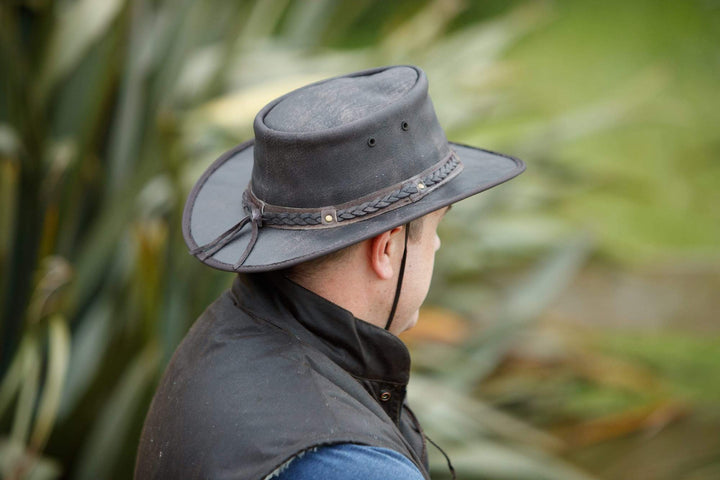 Outback Ironbark Leather Hat
